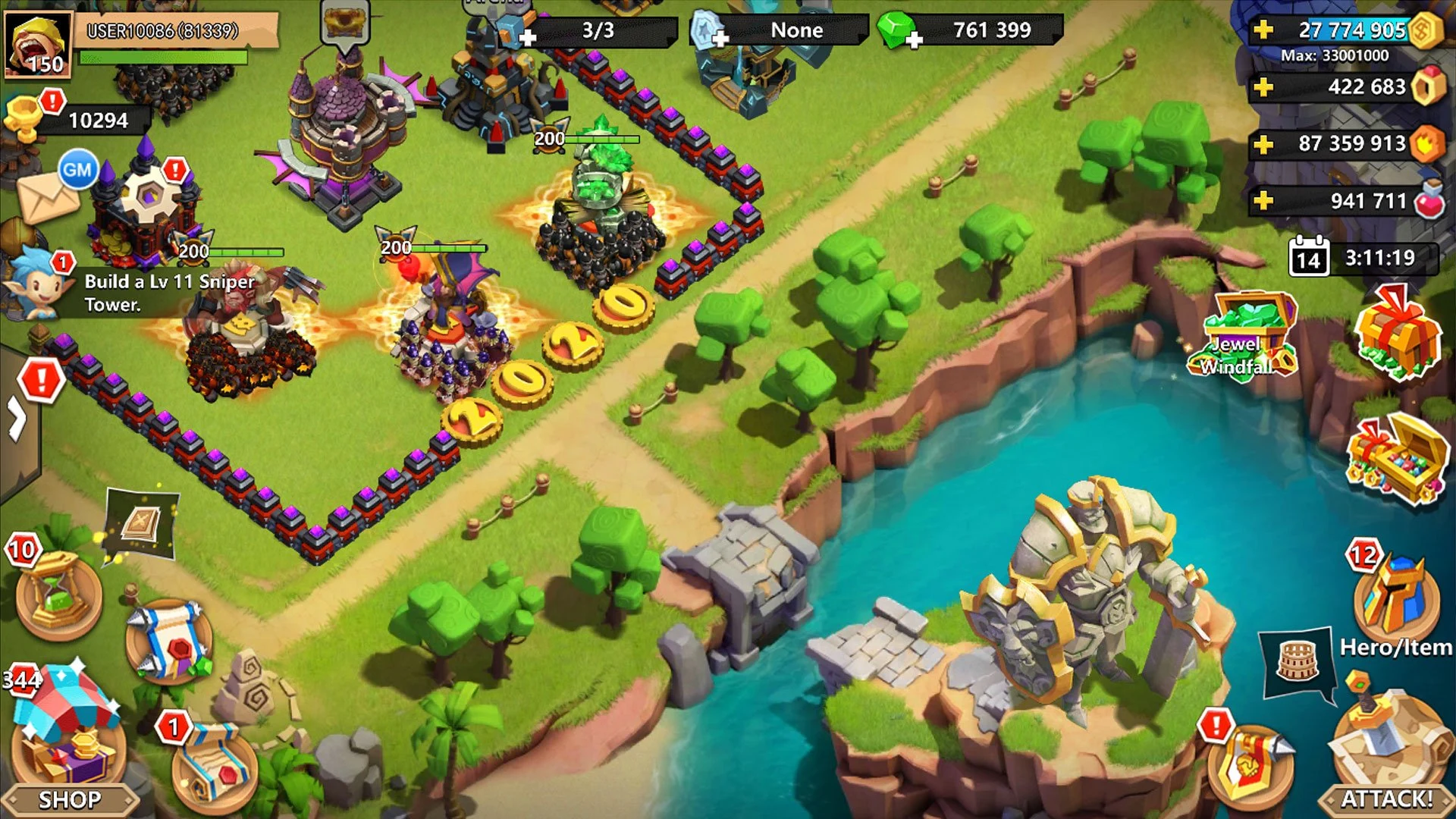 Clash of Lords 2 screenshot